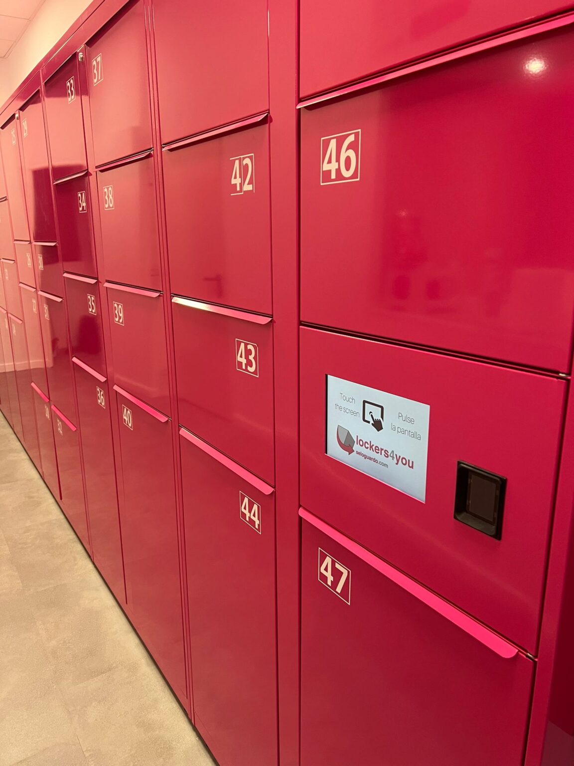 Lockers4you consignas en Madrid centro